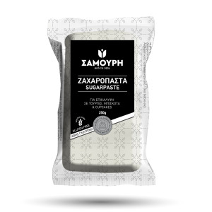 Ζαχαρόπαστα Λευκή 250gr