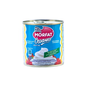 Σαντιγί Φυτική Κρέμα Morfat Creamy Χωρίς Ζάχαρη 250g