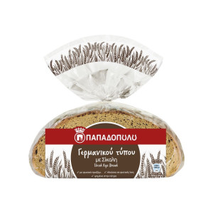Ψωμί Σίκαλης Γερμανικού Τύπου 500g