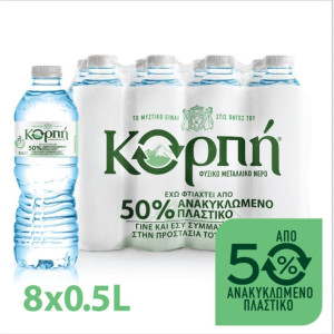 Νερό Φυσικό Μεταλλικό 8x500ml