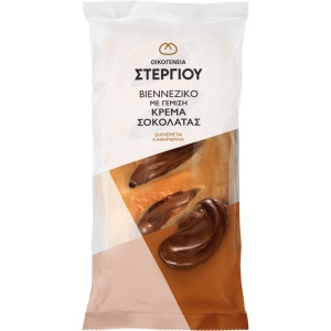 Βιεννέζικο Γέμιση Κρέμα Σοκολάτα 1 Τεμάχιο