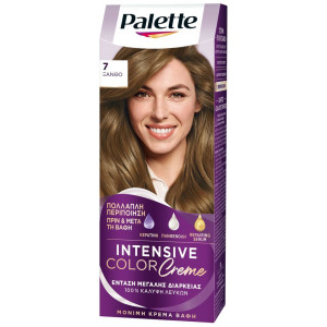 Βαφή Μαλλιών Intensive Color 7 Ξανθό 1 Τεμάχιο
