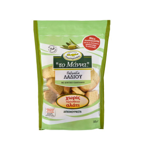 Παξιμάδια Λαδιού Χωρίς Πρόσθετο Αλάτι 300g
