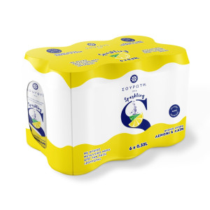 Ανθρακούχο Νερό Λεμόνι 6x330ml