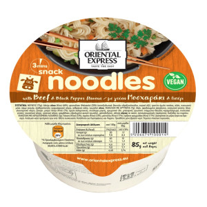 Noodles Pot Μοσχαράκι & Πιπέρι 85g
