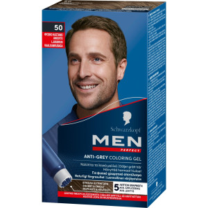 Βαφή Μαλλιών Anti-Grey Color Gel Νο50 Φυσικό Καστανό Ανοιχτό 1 Τεμ.