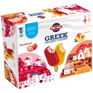 Παγωτό Frozen Yogurt Mini Mix Φράουλα Ροδάκινο 280g