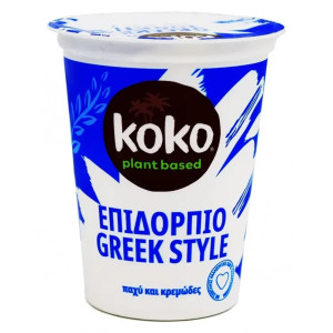Φυτικό Επιδόρπιο Καρύδας Greek Style Vegan 350g