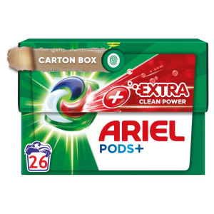 Kάψουλες Πλυντηρίου Ρούχων Allin1 Pods Extra Clean 13+13 Τεμάχια Δώρο