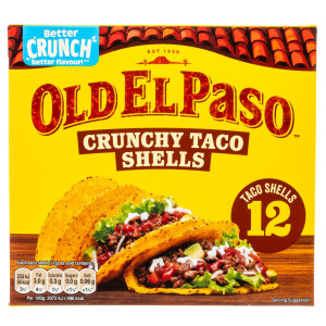 Πίτες Καλαμποκιού Taco Shells Crunchy 135g