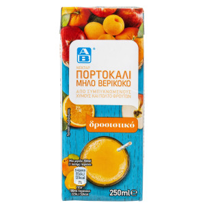 Χυμός Νέκταρ Πορτοκάλι Μήλο 250ml