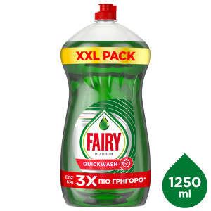Υγρό Πιάτων Platinum Quickwash Regular 1250ml