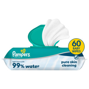 Μωρομάντηλα 99% Water 60 Τεμάχια