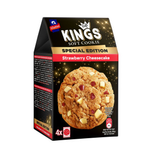 Μπισκότα Soft Kings Strawberry Cheesecake 160g