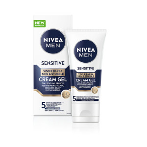 Κρέμα Gel Men Sensitive Πρόσωπο & Γένια 50ml