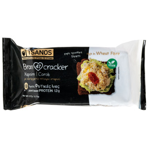 Bran Crackers Χαρούπι 107g