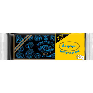 Σοκολάτα Υγείας 70% Κακάο 4x30g