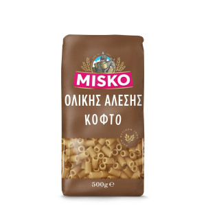 Μακαρόνι Κοφτό Ολικής Άλεσης 500g