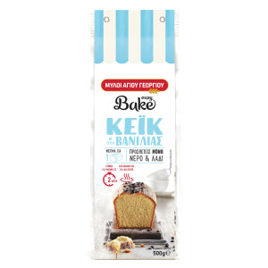 Μείγμα Easy Bake Για Κέικ Βανίλιας 500gr