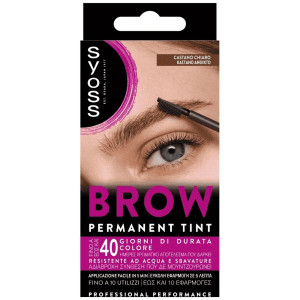 Βαφή Φρυδιών Brow Tint Καστανό Ανοιχτό 1 Τεμάχιο