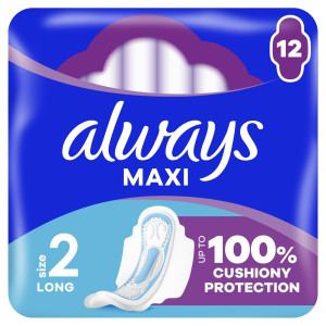 Σερβιέτες Maxi Long 12 Τεμάχια