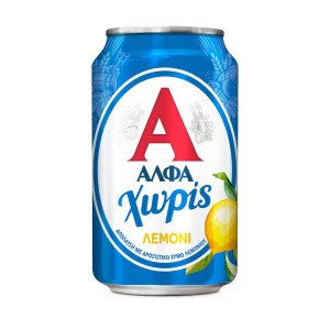 Μπύρα Χωρις Αλκοόλ Λεμόνι Κουτί 330ml