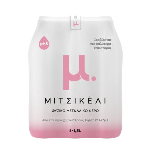 Νερό Φυσικό Μεταλλικό Φιάλη 6x1.5lt