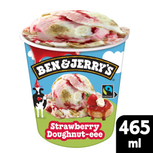 Παγωτό Strawberry Doughnut 393g