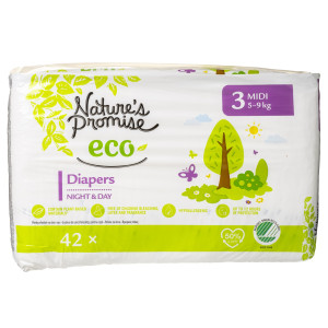 Πάνες Μωρού Eco Midi No3 42 Τεμάχια