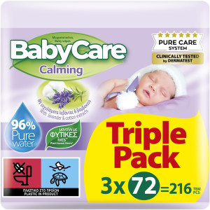 Μωρομάντηλα Calming 3x72 Τεμάχια