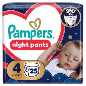 Πάνες Βρακάκι Μωρού Night Pants Νο4 25 Τεμάχια