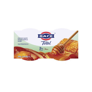 Γιαούρτι Στραγγιστό 2% Μέλι 2x150g