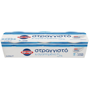 Γιαούρτι Στραγγιστό 5% Λιπαρά 3x200g