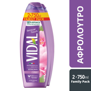 Αφρόλουτρο Sensual Touch 2x750ml