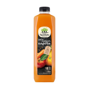 Φυσικός Χυμός Μήλο Πορτοκάλι Καρότο 1.5lt