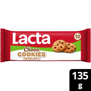 Μπισκότα Choco Cookies Hazelnut 135g
