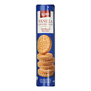 Μπισκότα Γεμιστά Βανίλια 500g