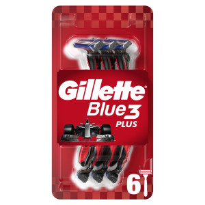 Ξυραφάκια Blue 3 Plus Red 6 Τεμάχια