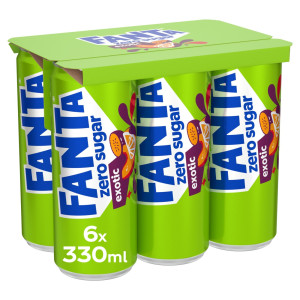 Αναψυκτικό Exotic Zero Sugar 6x330ml