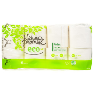 Χαρτί Υγείας Eco 3 Φύλλα 8 Ρολά 733g