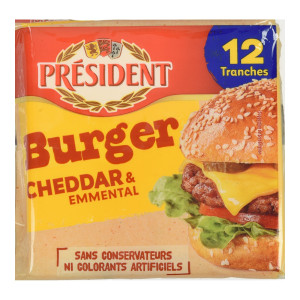 Τυρί Cheddar Emmental Burger Φέτες 200g