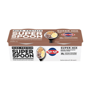 Επιδόρπιο Γιαουρτιού Super Spoon Μπανάνα Σοκολάτα 2x170g