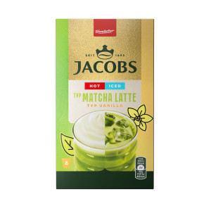 Στιγμιαίο Ρόφημα Matcha Latte Vanilla 8x14.5g