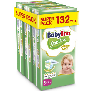 Πάνες Sensitive Cotton Soft No5 132 Τεμάχια