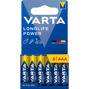 Μπαταρίες LongLife Power ΑΑΑ 6 Τεμάχια