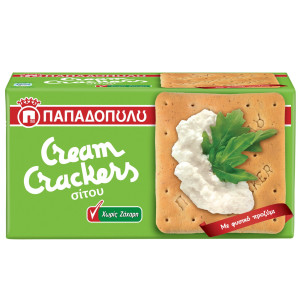 Κράκερς Σίτου Χωρίς Ζάχαρη 165g
