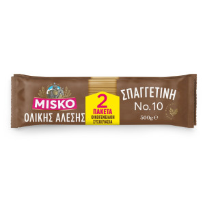 Σπαγγετίνη Νο10 Ολικής Άλεσης 2x500g