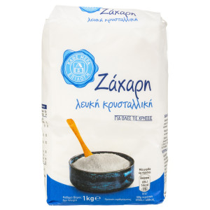 Ζάχαρη Λευκή Κρυσταλλική 1kg