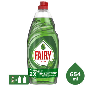 Υγρό Πιάτων Ultra Original 654ml