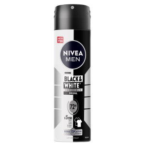 Αποσμητικό Spray Black & White Invisible 150ml